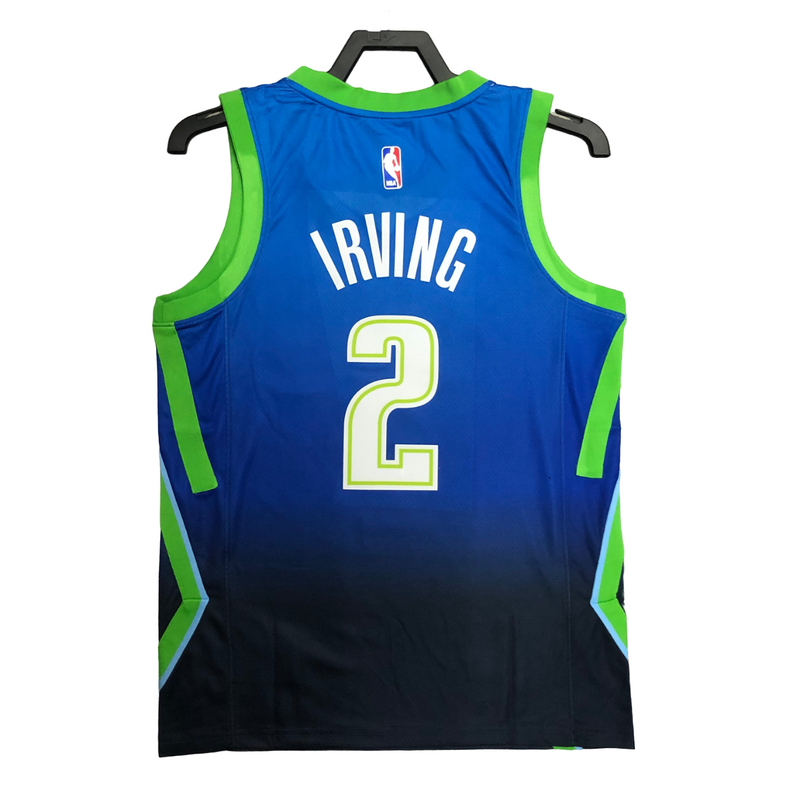 Regata NBA Dallas Mavericks Nike Authentic Irving 2 - Azul