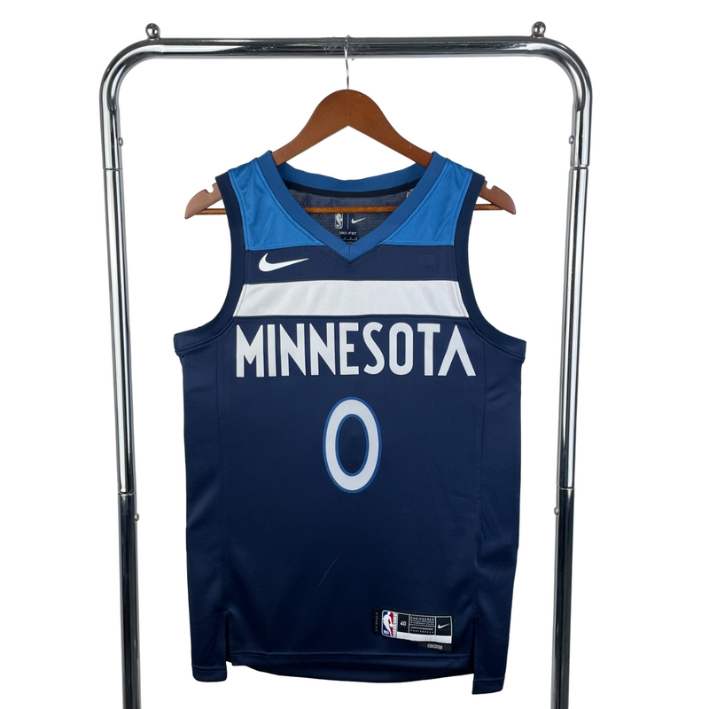 Regata NBA Timberwolves Nike Authentic Russell 0 - Azul