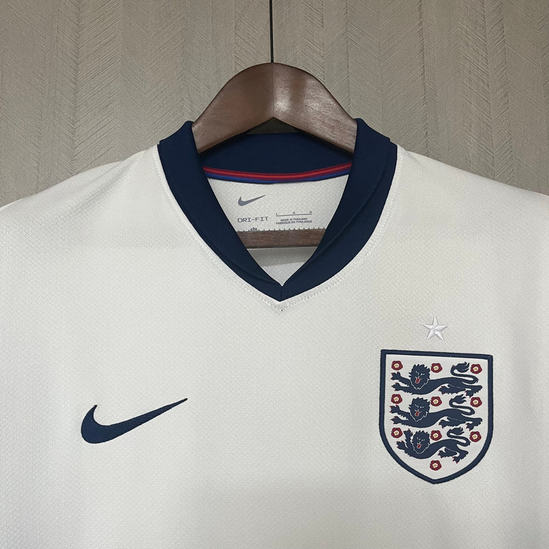 Camisa Inglaterra Home 24/25 s/n° Torcedor Nike Masculino - Branca