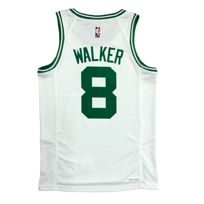 Regata NBA Boston Celtics 75 Anniversary Nike Authentic Walker 8 - Branca