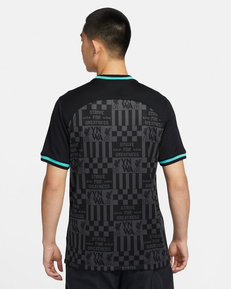 Camisa Liverpol x LeBron 2024 Torcedor Nike Masculino - Preta