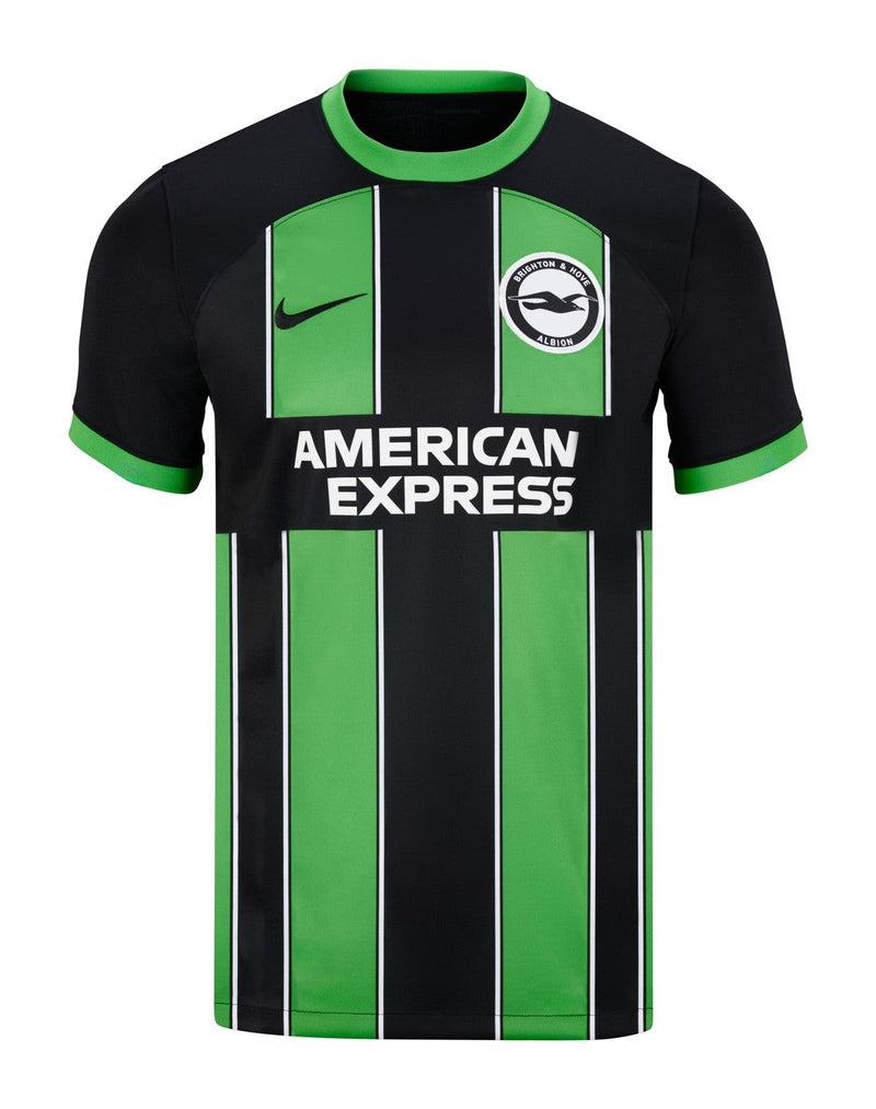 Camisa Brigthon Away 23/24 s/n° Torcedor Nike Masculina - Verde e Preta