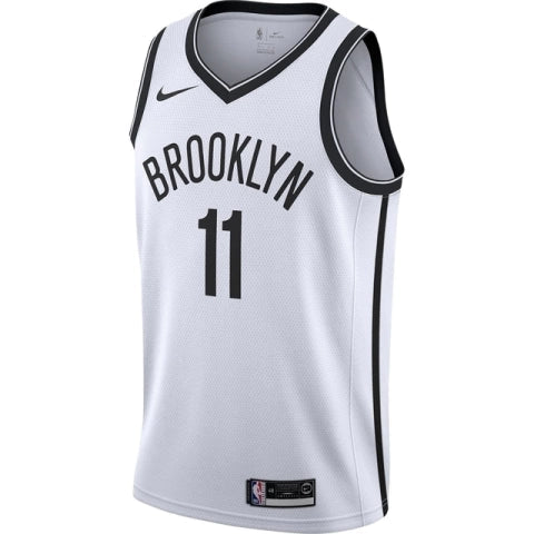 Regata NBA Brooklyn Nets Nike Authentic Irving 11 - Branca e Preta