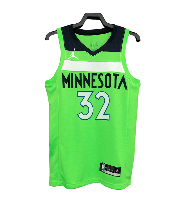 Regata NBA Minnesota Timberwolves Jordan Authentic Towns 32 - Verde