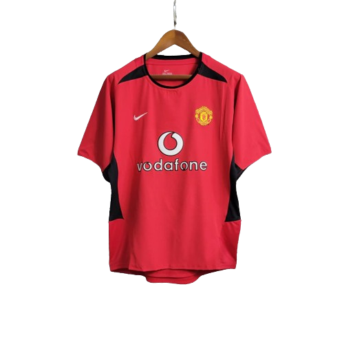 Camisa Retrô Manchester United Nike 2002/04 Vermelho