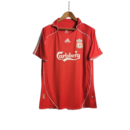 Camisa Retrô Liverpool Adidas 2006/07 Masculino Vermelho