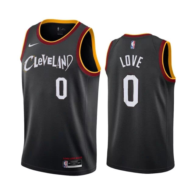 Regata NBA Cleveland Cavaliers Nike Authentic Love 0 - Preta