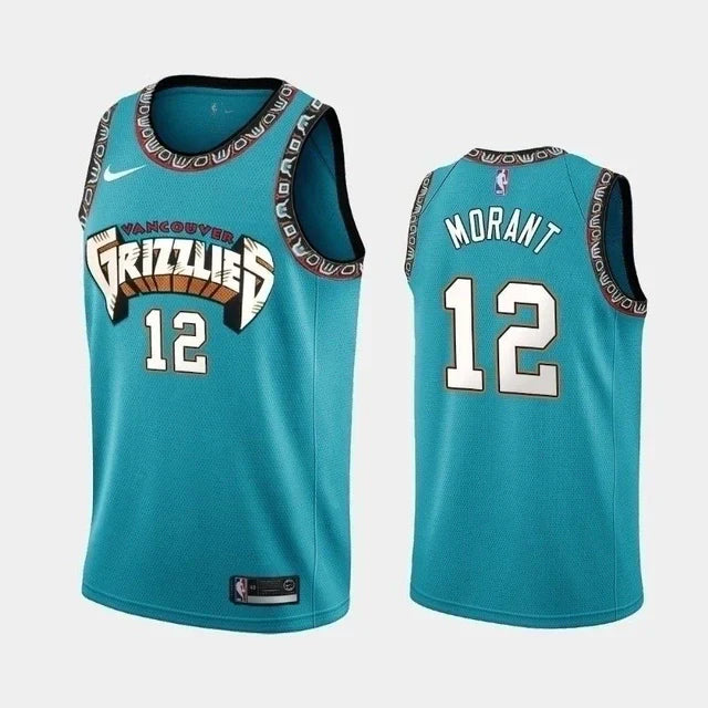 Regata NBA Grizzlies Nike Authentic Morant 12 - Verde