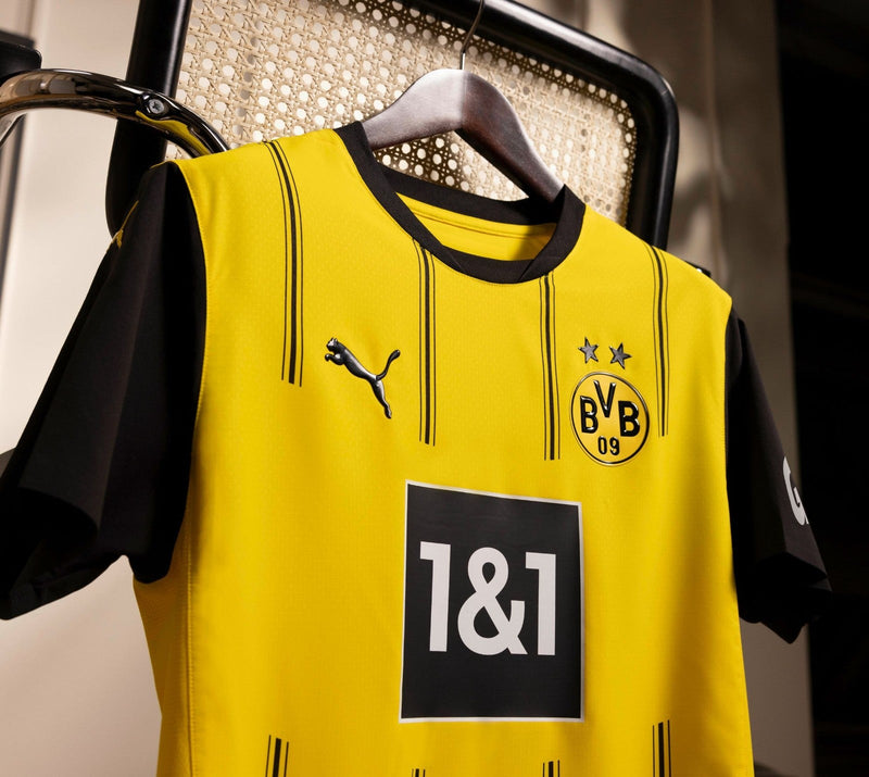 Camisa Borussia Dortmund Home 2024/25 s/n Torcedor Masculino - Amarela