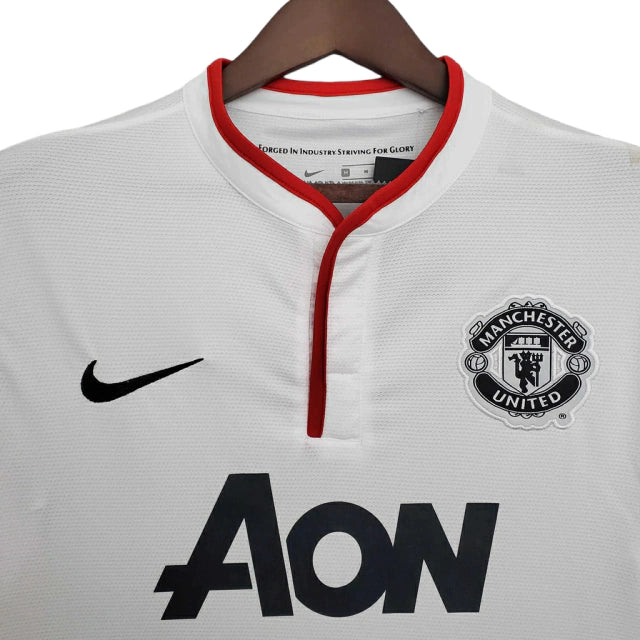 Camisa Manchester United Retrô 2013/2014 Branca - Nike