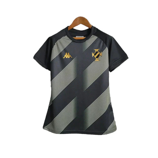 Camisa Vasco Treino 23/24 - Feminina Kappa - Preto