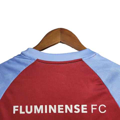 Camisa Fluminense Treino 23/24 - Feminina Umbro - Vinho