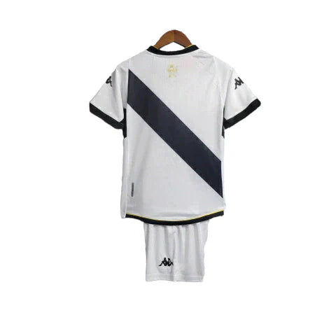 Kit Infantil Vasco Away 23/24 - Kappa - Branco