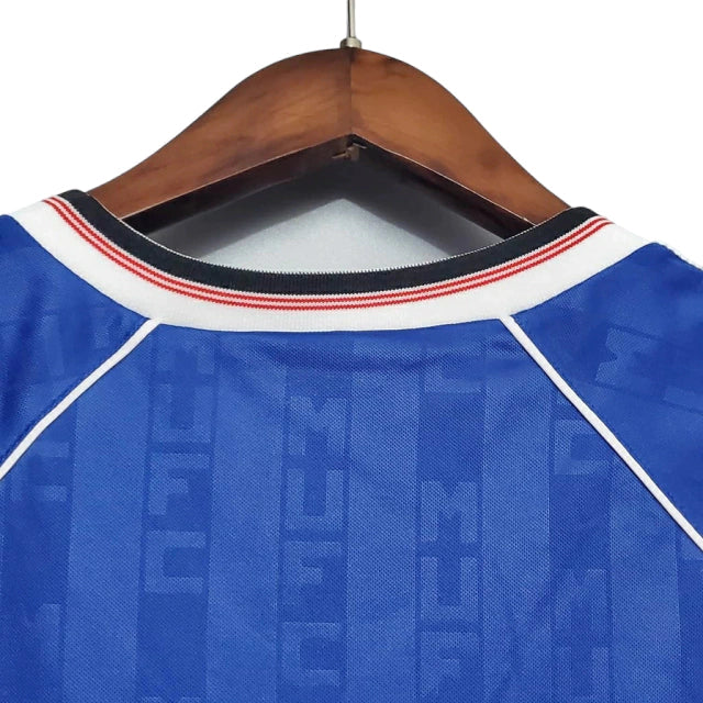 Camisa Manchester United Retrô 1988/1990 Azul - Adidas