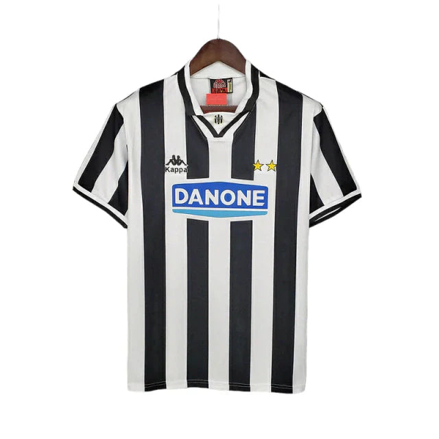 Camisa Juventus Retrô 1994/1995 Preta e Branca - Kappa