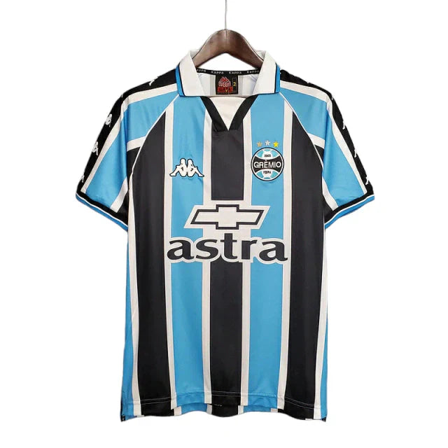 Camisa Grêmio Retrô 1988/99- Kappa - Masculino- Azul