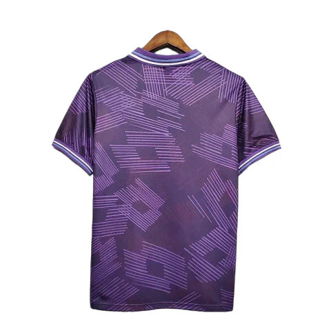 Camisa Retrô Fiorentina Lotto 1992/93 Masculino Roxa