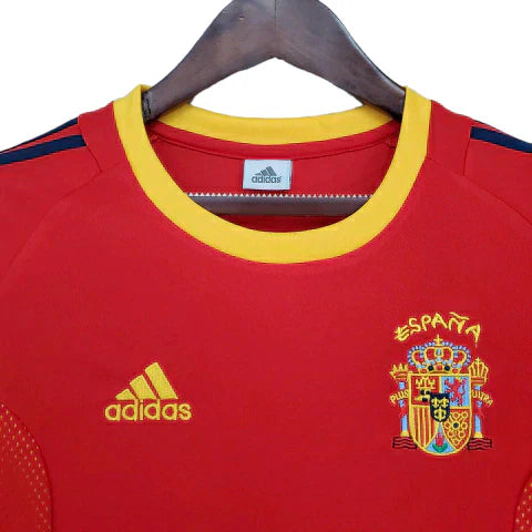 Camisa Espanha Retrô 2002 Vermelha - Adidas