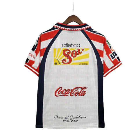 Camisa Chivas Retrô 1999/2000 Branca - Atletica