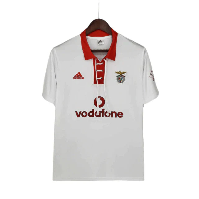 Camisa Benfica Retrô 2004/2005 Branca - Adidas