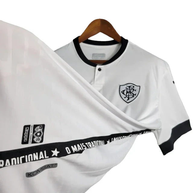 Camisa Botafogo ll 21/22 Torcedor Masculina - Branca com Preta