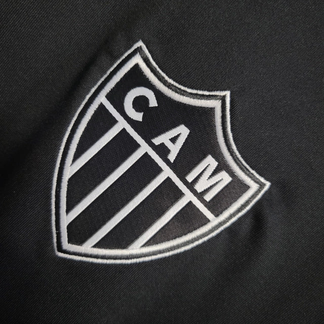 Camisa Atlético Mineiro I 22/23 Torcedor Masculina - Preta com detalhes em branco