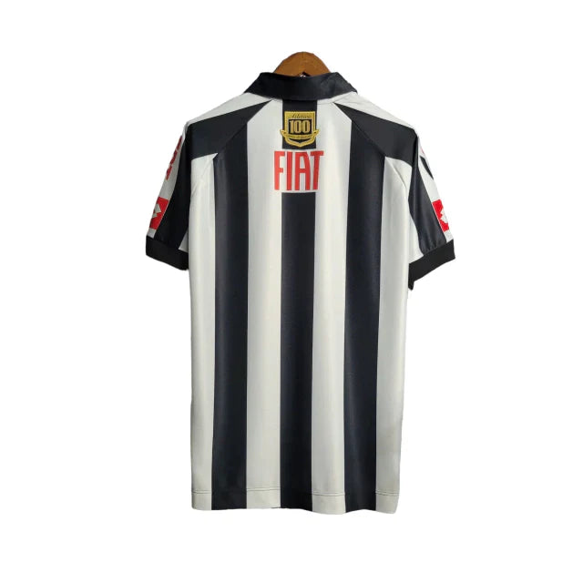 Camisa Atlético Mineiro Edição especial 2008 Masculina Retrô - Preta com detalhes em branco