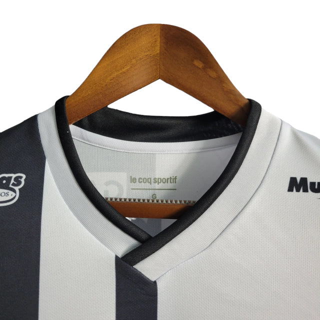 Camisa Atlético Mineiro 22/23 Torcedor Masculina - Branca e preta