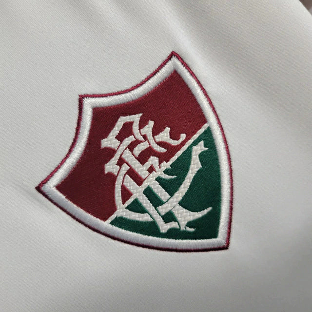 CAMISA FLUMINENSE TREINO II 23/24 UMBRO FEMININA - Branca com detalhes cinza