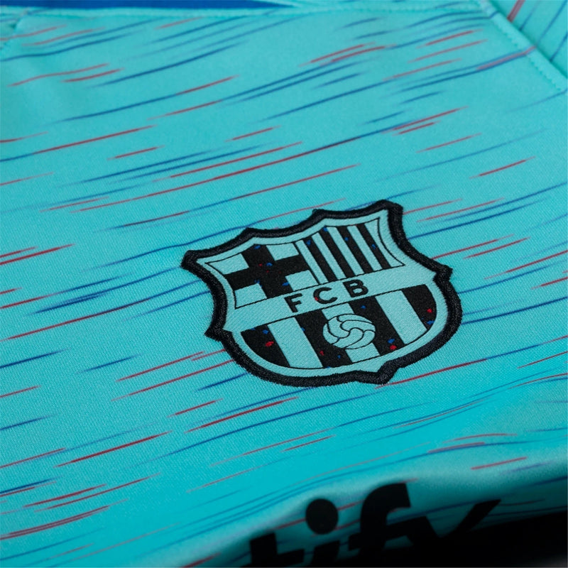 Camisa Barcelona III 23/24 Nike - Verde Água