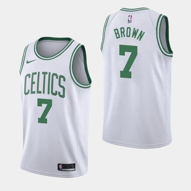 Regata NBA Boston Celtics Nike Authentic Brown 7 - Branca