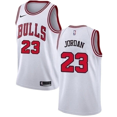 Regata NBA Chicago Bulls Nike Authentic Jordan 23 - Branca