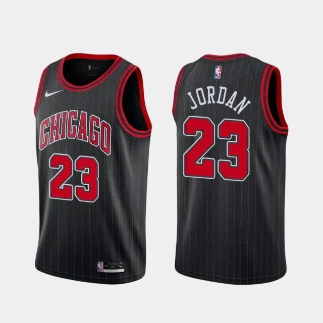 Regata NBA Chicago Bulls Nike Authentic Jordan 23 - Preta