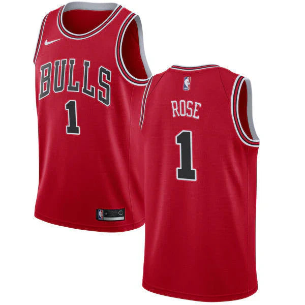 Regata NBA Chicago Bulls Nike Authentic Rose 1 - Vermelha