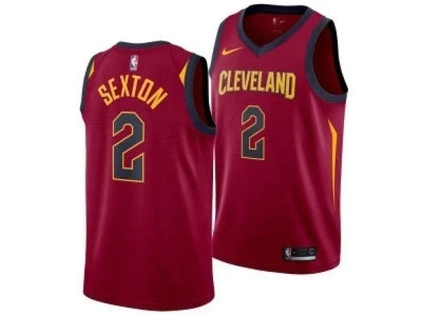 Regata NBA Cleveland Cavaliers Nike Authentic Sexton 2 - Grená