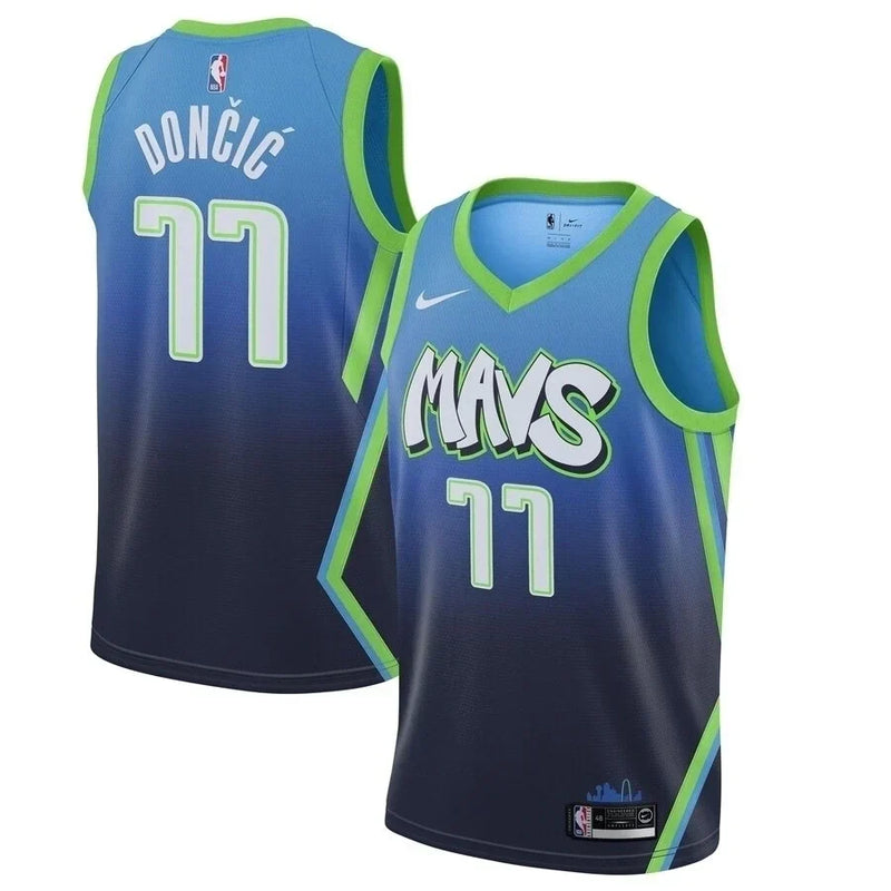 Regata NBA Dallas Mavericks City Edition 19/20 Nike Authentic Swingman Doncic 77