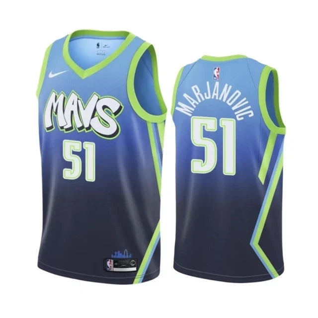 Regata NBA Dallas Mavericks City Edition 19/20 Nike Authentic Swingman Marjanovic 51