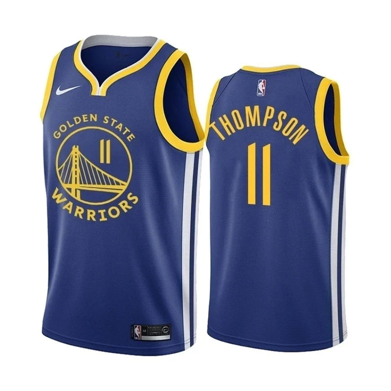 Regata NBA Golden State Warriors Nike Authentic Swingman Thompson 11 - Azul