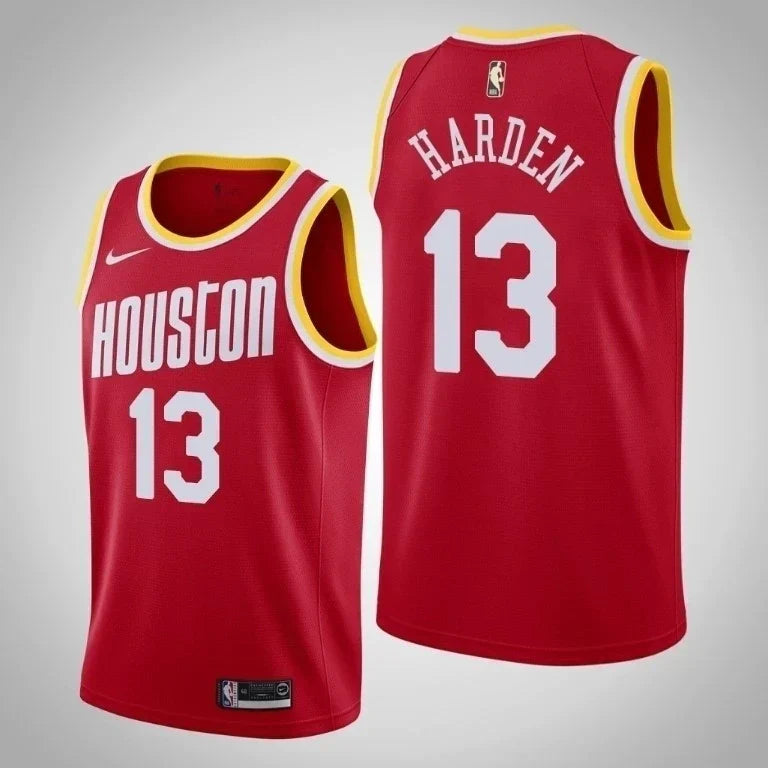 Regata NBA Houston Rockets City Edition Nike Authentic Swingman Harden 13 - Vermelha