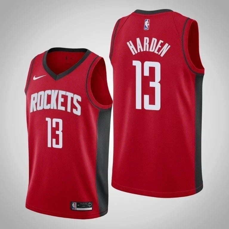 Regata NBA Houston Rockets City 19/20 Edition Nike Authentic Swingman Harden 13 - Vermelha