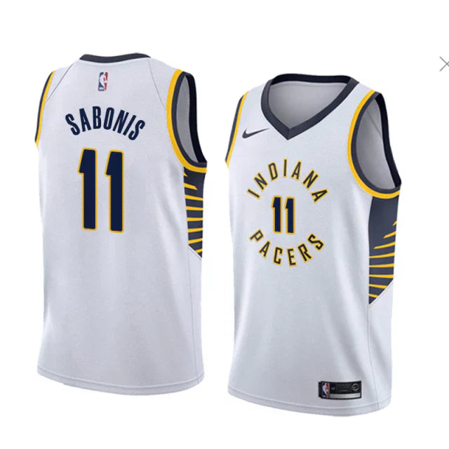 Regata NBA Indiana Pacers Swingman Nike Authentic Sabonis 11 - Branca