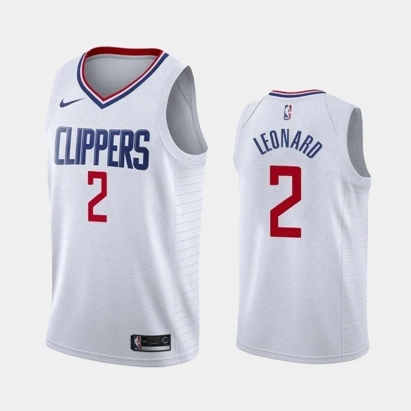 Regata NBA Los Angeles Clippers Nike Authentic Swingman Leonard 2 - Branca