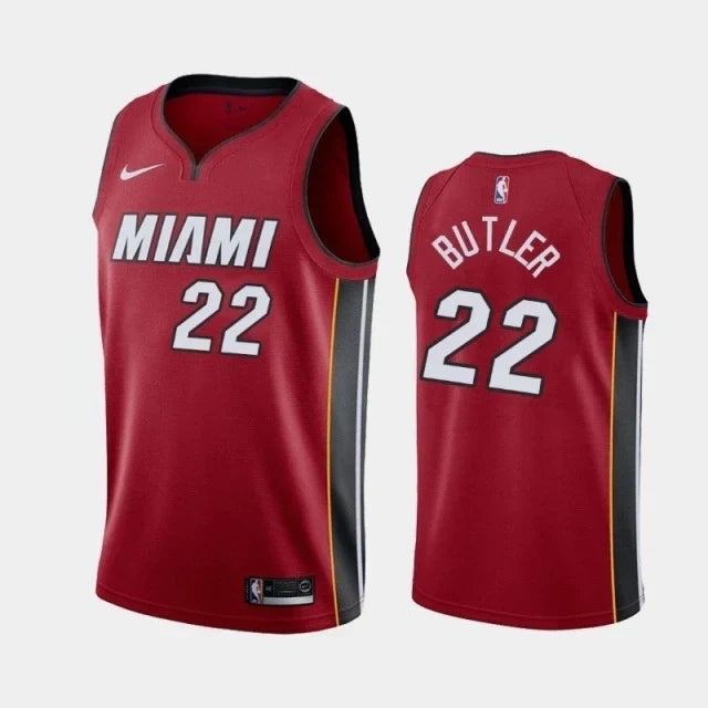 Regata NBA Miami Heat Nike Authentic Butler 22 - Grená