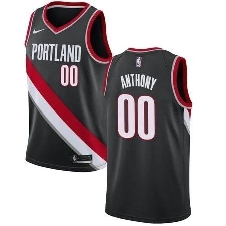 Regata NBA Portland Trail Blazers Nike Authentic Swingman Anthony 00 - Preta