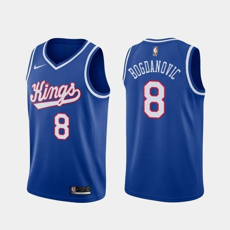 Regata NBA Sacramento Kings City Edition Nike Authentic Swingman Bogdanovic 8 - Azul