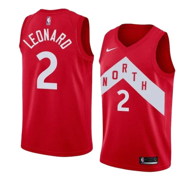 Regata NBA Toronto Raptors Nike Authentic Swingman Leonard 2 - Vermelha