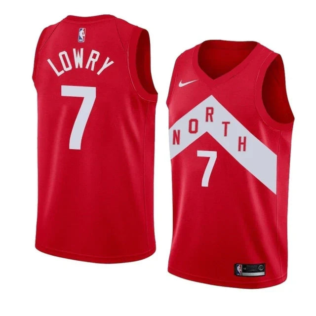 Regata NBA Toronto Raptors Nike Authentic Swingman Lowry 7- Vermelha