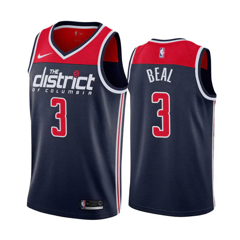 Regata NBA Washington Wizards Nike Authentic Swingman Beal 3- Preta