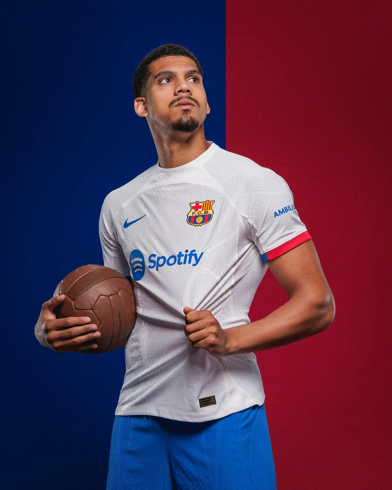 Camisa Barcelona Away 23/24 s/n° Torcedor Masculino - Branco