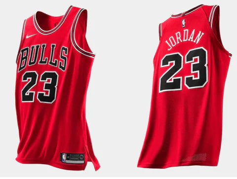 Regata NBA Chicago Bulls Icon Edition Nike Authentic Jordan 23 - Vermelha